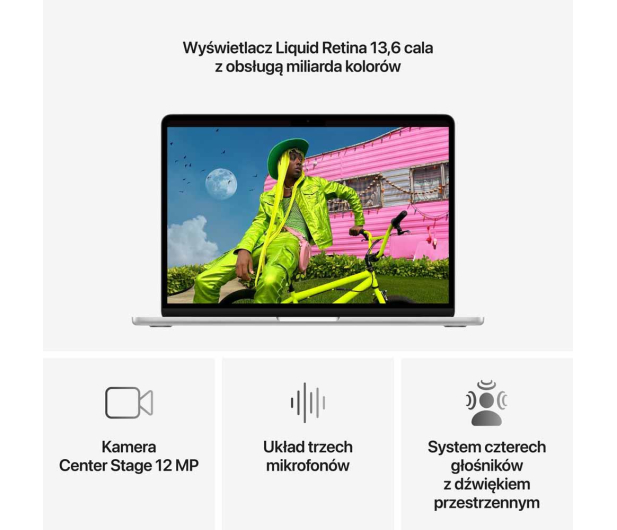 Apple MacBook Air M5/16GB/2TB/Mac OS Srebrny 10R GPU - 1588970 - zdjęcie 6